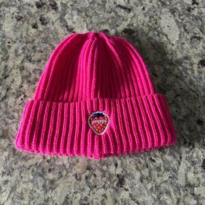 Poppi x Target Strawberry Limited Edition Beanie Hat